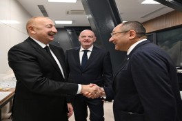 Prezident İlham Əliyev FIFA U-15 dünya çempionatının və festivalının açılış mərasimini izləyib - YENİLƏNİB 