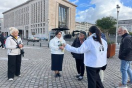 Azərbaycanlı itkin ailələri Brüsseldə silsilə aksiyalar keçirib - FOTOLENT 