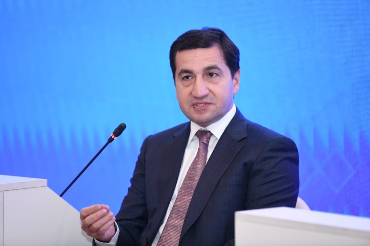 Azərbaycan Prezidentinin köməkçisi - Prezident Administrasiyasının Xarici siyasət məsələləri şöbəsinin müdiri Hikmət Hacıyev