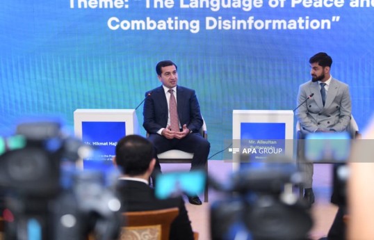 Azərbaycan Prezidentinin köməkçisi - Prezident Administrasiyasının Xarici siyasət məsələləri şöbəsinin müdiri Hikmət Hacıyev