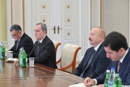 Prezident İlham Əliyev Niderlandın xarici işlər nazirini qəbul edib
