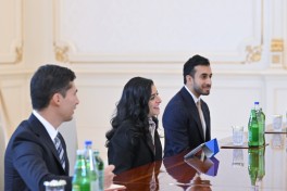 Prezident İlham Əliyev Dünya Turizm Təşkilatının Baş katibini qəbul edib