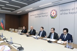 Xarici işlər nazirinin müavini UNESCO-nun Baş direktorunun müavini ilə görüşüb