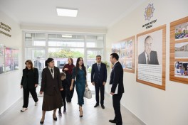 Şamaxının Göylər kəndində körpələr evi-uşaq bağçası istifadəyə verilib