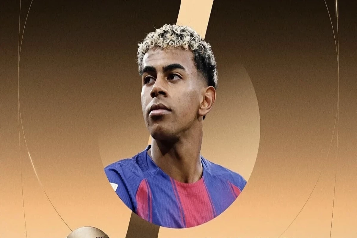Lamine Yamal wins Young Talent of the Year for third year in a row