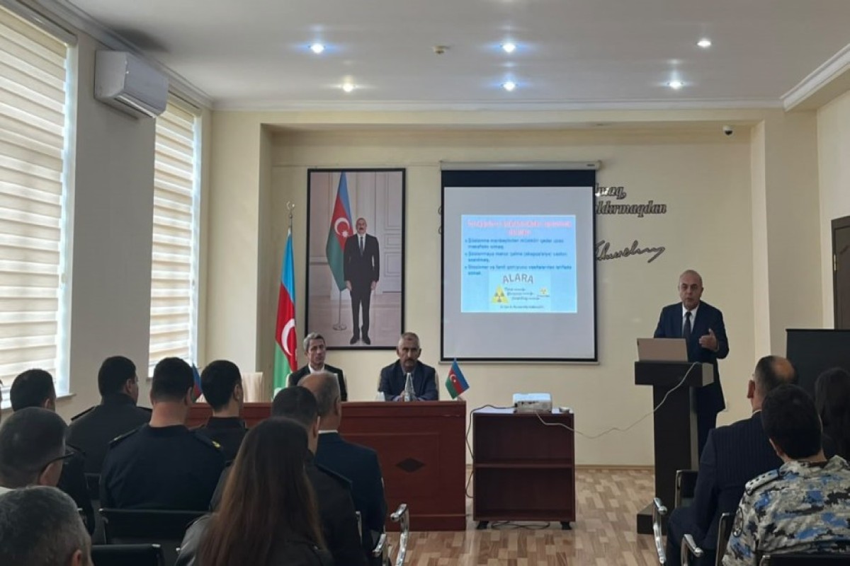 FHN radiasiya təhlükəsizliyinə dair tədbir keçirib
