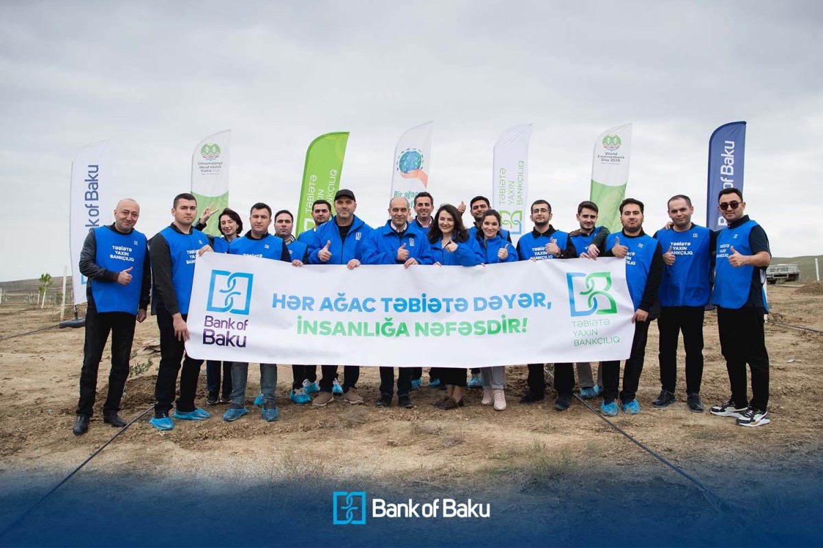 "Bank of Baku" növbəti ağacəkmə aksiyası təşkil edib