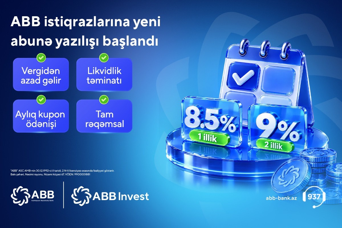 ABB istiqraz emissiyasının növbəti mərhələsinə start verib