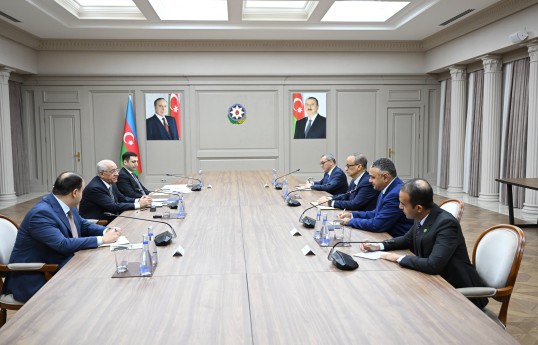 Əli Əsədov Baş katiblə İƏT-in Azərbaycanda keçiriləcək Zirvə Konfransına dair müzakirə aparıb