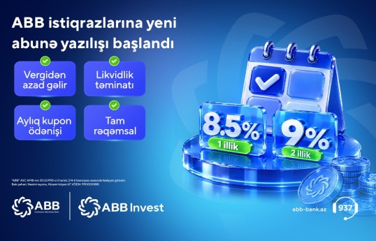 ABB istiqraz emissiyasının növbəti mərhələsinə start verib