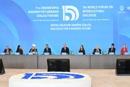 Prezident İlham Əliyev VII Ümumdünya Mədəniyyətlərarası Dialoq Forumunun açılışında çıxış edib - VİDEO  - YENİLƏNİB 