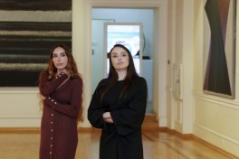Prezident, birinci xanım və ailə üzvləri “Mənim Abşeronum: Üstə gəl” sərgisi ilə tanış olublar