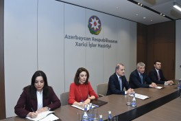 Ceyhun Bayramov Dünya Turizm Təşkilatının Baş katibi ilə görüşüb
