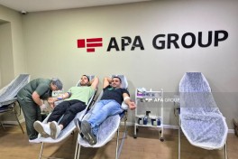 "APA Media Group"da qanvermə aksiyası keçirilib - FOTO 