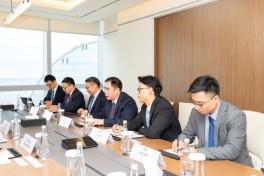 AZCON Holding-in icraçı direktoru Şahin Babayev Çinin “CRRC Zhuzhou locomotive” şirkətinin nümayəndə heyəti ilə görüşüb