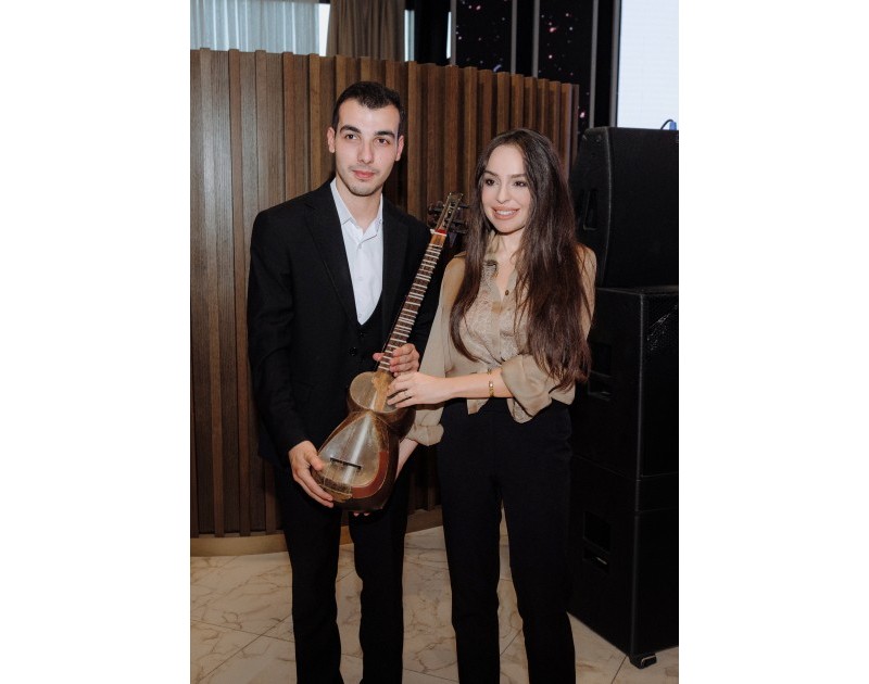 Leyla Əliyeva və Arzu Əliyeva “Cənnətin ariyası” layihəsi çərçivəsində konsertdə iştirak ediblər