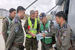 Hava Döyüş komandanlığında NATO heyəti ilə görüş keçirilib - VİDEO 