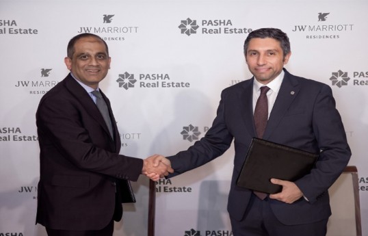 PAŞA Real Estate Qrup və Marriott International Daşkənddə JW Marriott brendi altında rezidensiya layihəsi üzrə saziş imzalayıb - FOTO 