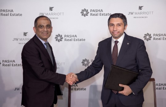 PAŞA Real Estate Qrup və Marriott International Daşkənddə JW Marriott brendi altında rezidensiya layihəsi üzrə saziş imzalayıb - FOTO 