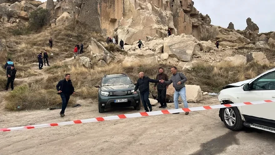 Kapadokyada “Pəri bacası” uçub, ölənlər var