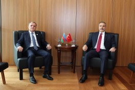 Azərbaycan və Türkiyə XİN rəhbərləri görüşüb