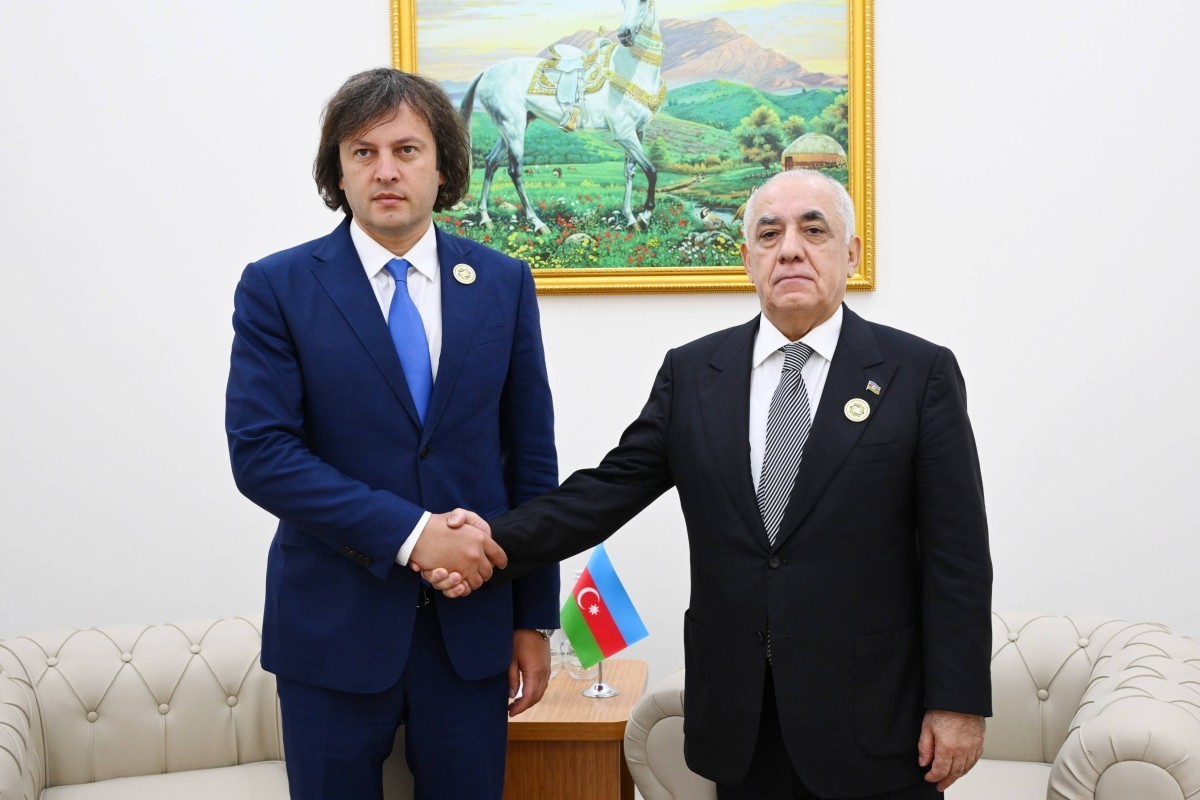 Проходит встреча премьер-министров Азербайджана и Грузии