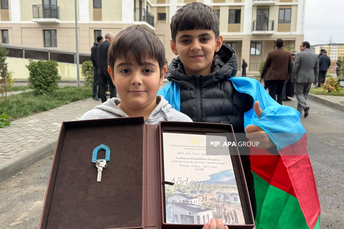 Ağdam və Xocavəndə daha 78 ailə köçürülüb, açarlar təqdim olunub - <span class="red_color">FOTO - <span class="red_color">YENİLƏNİB
