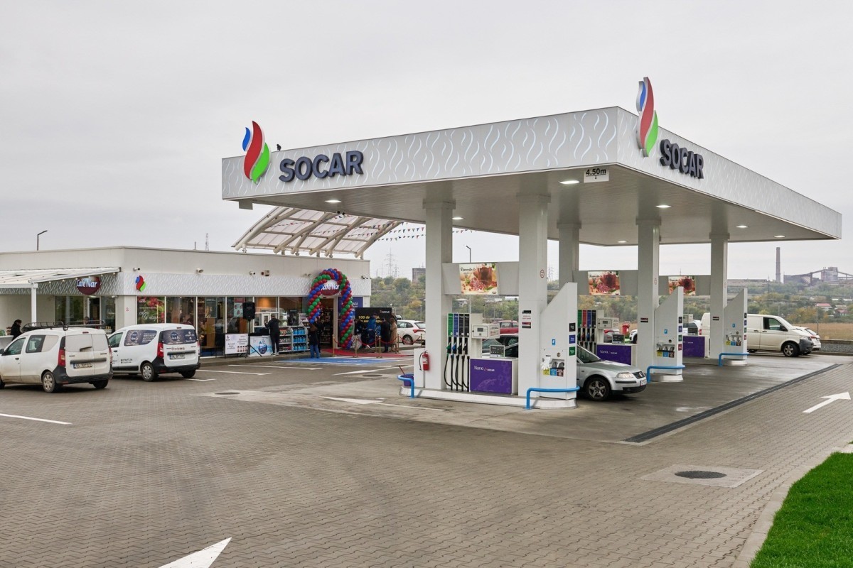 SOCAR довела число АЗС в Румынии до 100