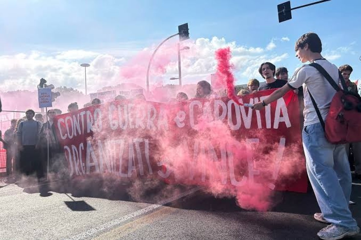 Mass protests sweep Italy during nationwide strike