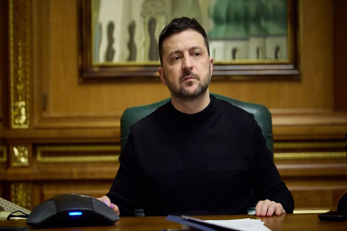 Ukrainian President Volodymyr Zelenskyy