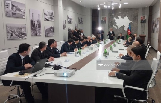 Ağdamda Ekoloji məsələlər üzrə İşçi qrupunun iclası keçirilir - FOTO 