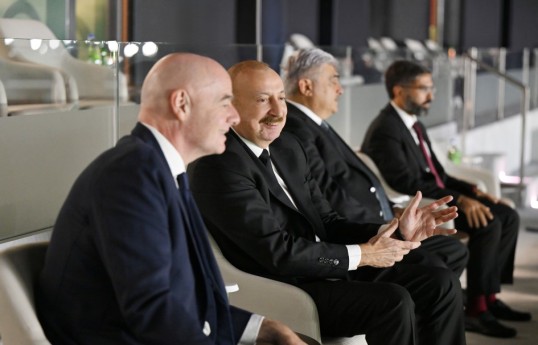 Prezident İlham Əliyev “FIFA U-15 World Cup and Festival”ın final matçını izləyib, mükafatlandırma mərasimində iştirak edib