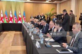 Siqnaxidə Azərbaycan-Gürcüstan Hökumətlərarası Komissiyasının XI iclası başlayıb