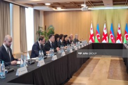 Siqnaxidə Azərbaycan-Gürcüstan Hökumətlərarası Komissiyasının XI iclası başlayıb