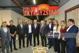 Bakıda Qırğız Ticarət Evinin açılış mərasimi keçirilib - FOTO 