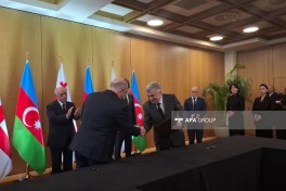 Azərbaycan-Gürcüstan sənədləri imzalanıb - FOTO 