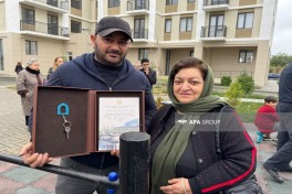 Ağdam və Xocavəndə daha 78 ailə köçürülüb, açarlar təqdim olunub - FOTO  - YENİLƏNİB 