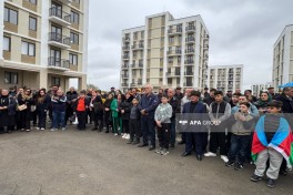 Ağdam və Xocavəndə daha 78 ailə köçürülüb, açarlar təqdim olunub - FOTO  - YENİLƏNİB 