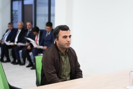 Anar Əliyev Şuşada vətəndaşları qəbul edib