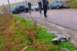 Cəlilabadda zəncirvari qəzada xəsarət alanlar var