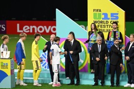Prezident İlham Əliyev “FIFA U-15 World Cup and Festival”ın final matçını izləyib, mükafatlandırma mərasimində iştirak edib