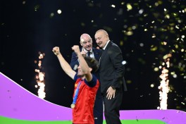 Prezident İlham Əliyev “FIFA U-15 World Cup and Festival”ın final matçını izləyib, mükafatlandırma mərasimində iştirak edib