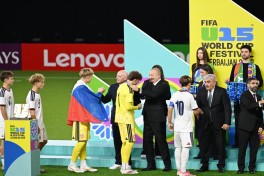 Prezident İlham Əliyev “FIFA U-15 World Cup and Festival”ın final matçını izləyib, mükafatlandırma mərasimində iştirak edib