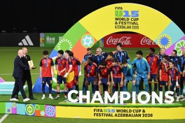 Prezident İlham Əliyev “FIFA U-15 World Cup and Festival”ın final matçını izləyib, mükafatlandırma mərasimində iştirak edib