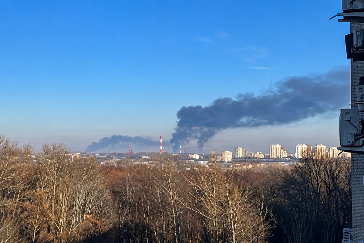 Major oil refinery in Russia hit by drone attack, fire breaks out