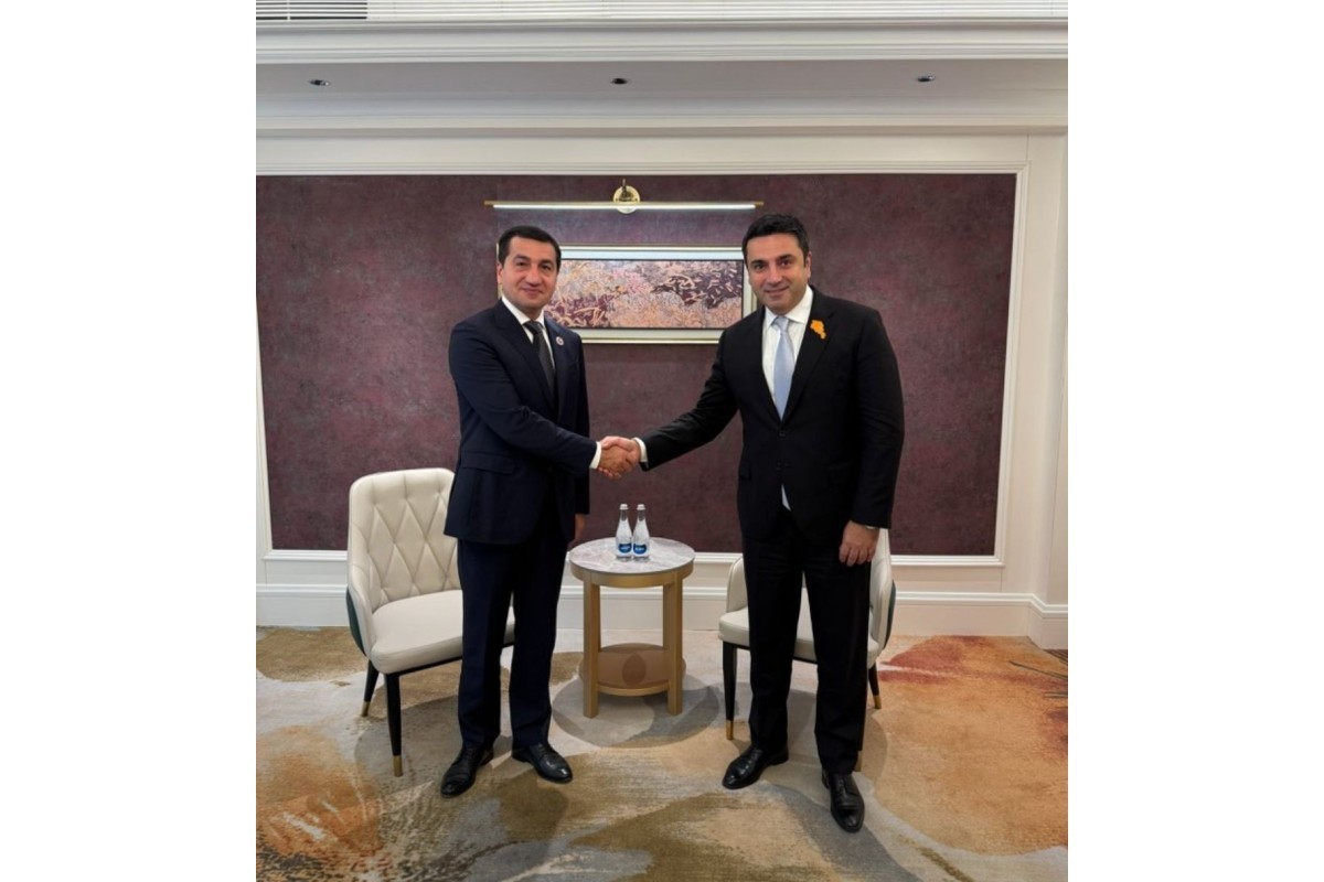 Hikmet Hajiyev meets with Armenian Security Council Secretary Alen Simonyan