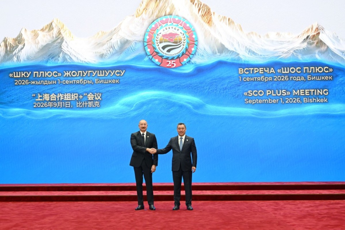 Prezident İlham Əliyev “ŞƏT plyus” formatında görüşdə iştirak edir - <span class="red_color">FOTO - <span class="red_color">VİDEO - <span class="red_color">YENİLƏNİB