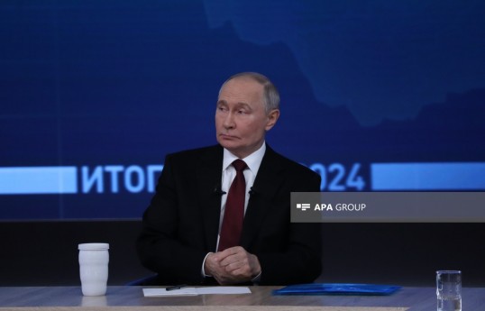 Rusiya prezidenti Vladimir Putin