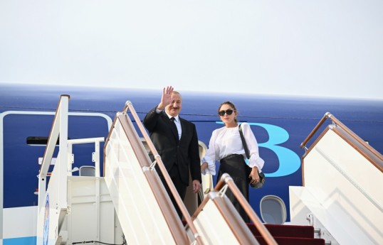 Prezident İlham Əliyevin Qırğızıstana səfəri başa çatıb