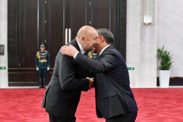 Prezident İlham Əliyev “ŞƏT plyus” formatında görüşdə iştirak edir - FOTO  - VİDEO  - YENİLƏNİB 